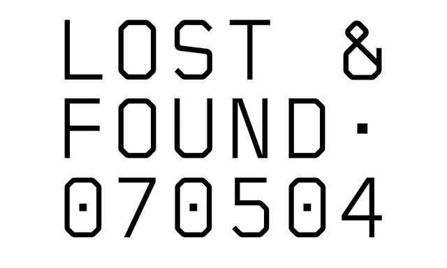 Lost & Found Lost & Found