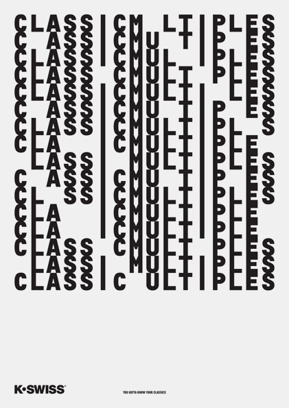 ‘Classic Multiples’ poster ‘Classic Multiples’ poster