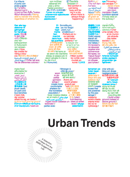 Urban Trends